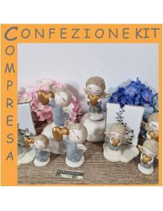 Prima Comunione bomboniere Claraluna Comunioneangeli cuore oro