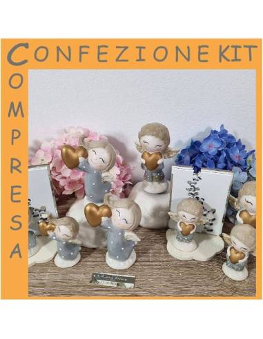 Prima Comunione bomboniere Claraluna Comunioneangeli cuore oro