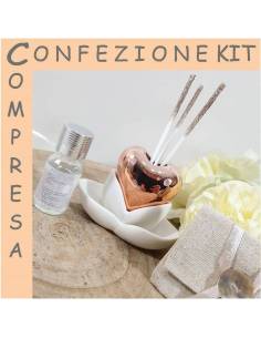 Partecipazioni Matrimonio Claraluna omaggio con profumatore fiore| Sindy bomboniere