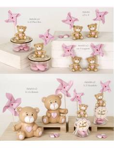 Bomboniere orsetto bimba collezione Girellino