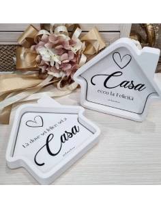 Claraluna bomboniere svuota tasche casetta frase