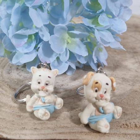 Bomboniere nascita cagnolino portachiavi|Bomboniere Nascita|SindyBomboniere