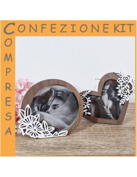 Bomboniere Claraluna shop online portafoto in legno