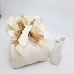 Bomboniere Claraluna Calamita cuore con sacra famiglia 2