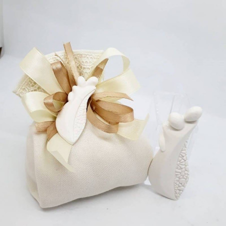 Bomboniere Claraluna Calamita coppia