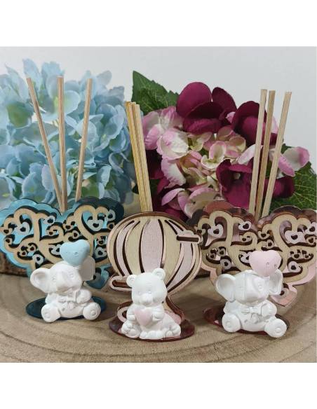 Profumatori bomboniere personalizzati con nome festeggiato| Sindy Bomboniere