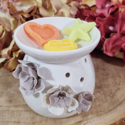 Bruciatore bomboniera ceramica Yankee Candle cera profumata