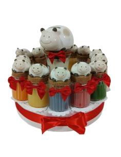 Bomboniere Cresima candele profumate torta portaconfetti coccinelle | Sindy Bomboneire|