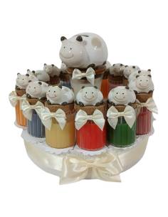 Candele bomboniere Comunione con cera di soia profumata