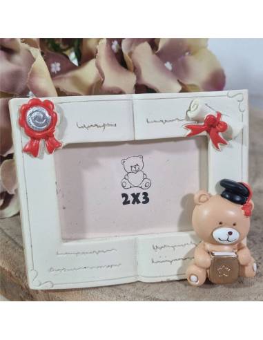 Bomboniere laurea utili portafoto orsetto laureato