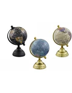 Bomboniere mappamondo elegante tre colori