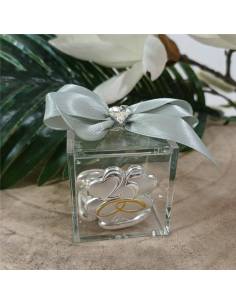 bomboniere anniversario di matrimonio argento