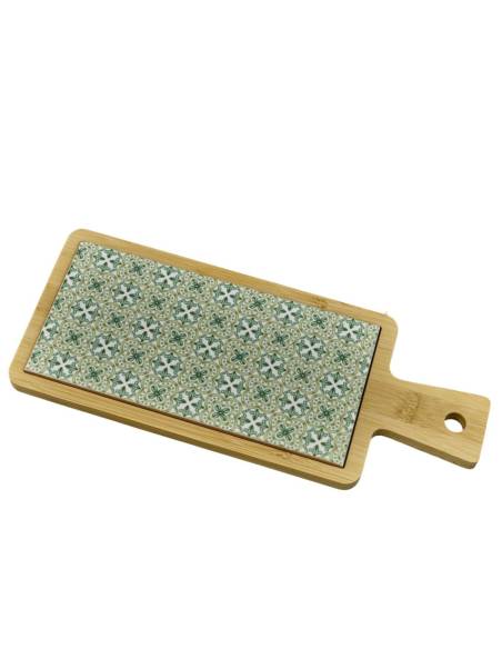 Bomboniere matrimonio utili tagliere fantasia maioliche verde