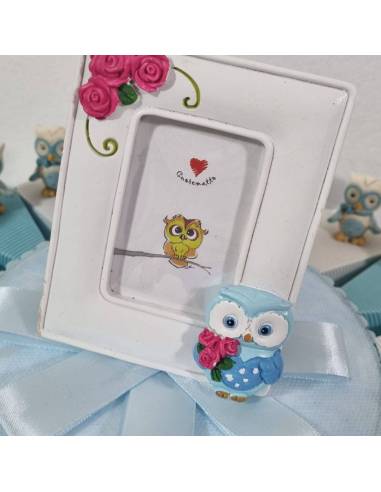 Torta bomboniere nascita gufo