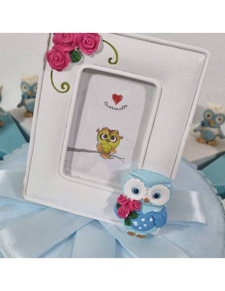 Torta bomboniere nascita gufo