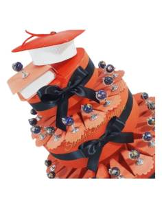 Torta bomboniera mappamondo mappomondo blu