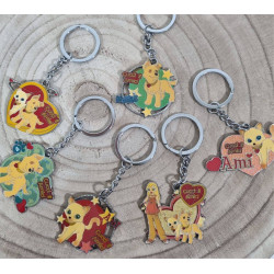 fai da te bomboniere cuccioli cerca amici portachiavi