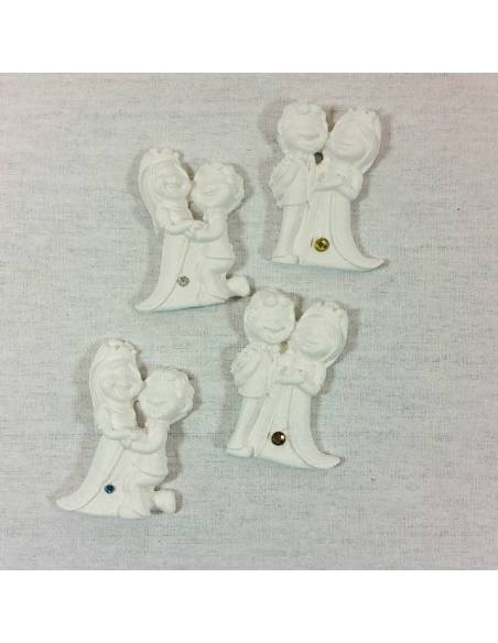 BOMBONIERE SPOSI GESSETTI PROFUMATI NO CONFETTI MATRIMONIO PROMESSA 24 PZ €14,99