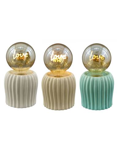 Bomboniere matrimonio lampada luce led scritta LOVE