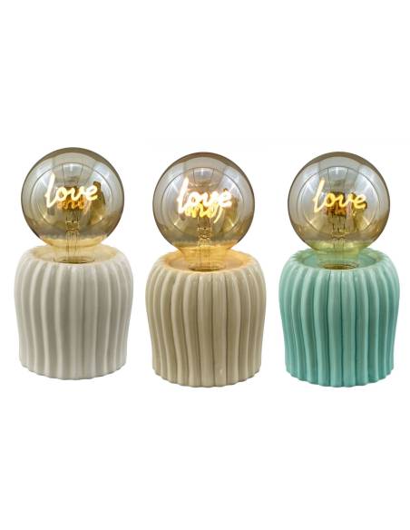 Bomboniere matrimonio lampada luce led scritta LOVE