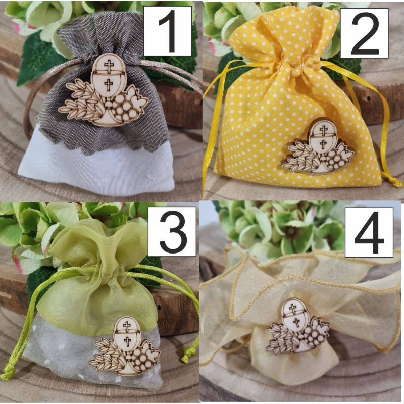 Bomboniere sacchetto Prima Comunione bimbo,eleganti ed economiche