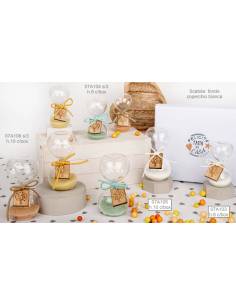 Bomboniere clessidra confezionate albero della vita con laccetto