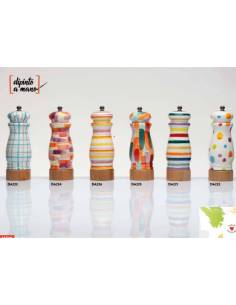 Cuorematto bomboniere macinasale dipinto a mano