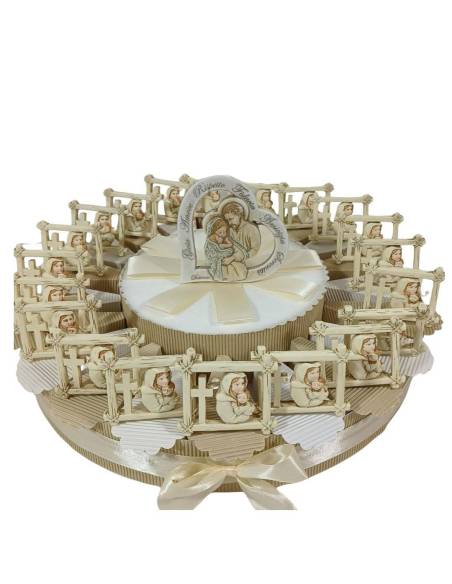 Bomboniere Battesimo a Torta porta bomboniere Natività