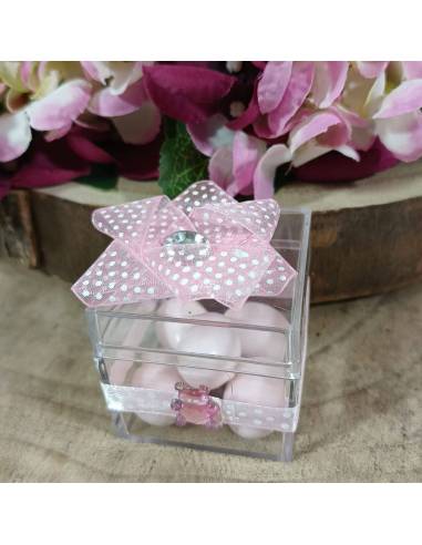 Bomboniere nascita bimba scatola portaconfetti