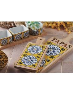 Bomboniere taglieri linea Valery fantasia maioliche