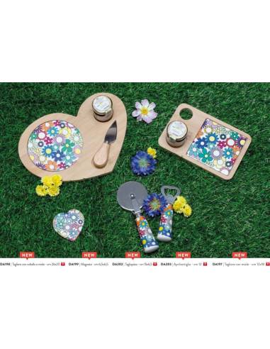 Bomboniere utili Cuorematto fiorello offerte online| Sindy Bomboniere