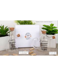 Bomboniere utili oliera in vetro collezione Saporito