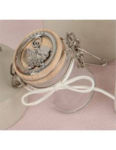 Barattoli bomboniere Cresima utili e sacre con simbolo