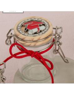 Barattoli ermetici bomboniere laurea utili con simbolo