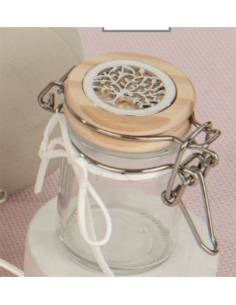 Barattoli ermetici bomboniere utili con simbolo albero della vita