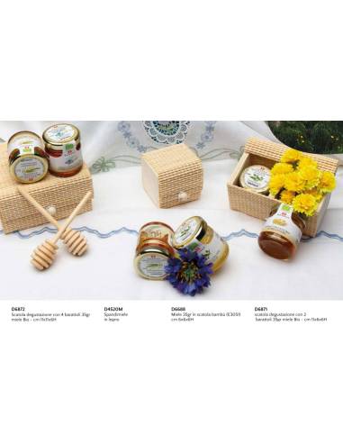 Cuorematto bomboniere utili confezione bambù shop online