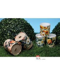 Candele profumate bomboniere Cuorematto tema floreale