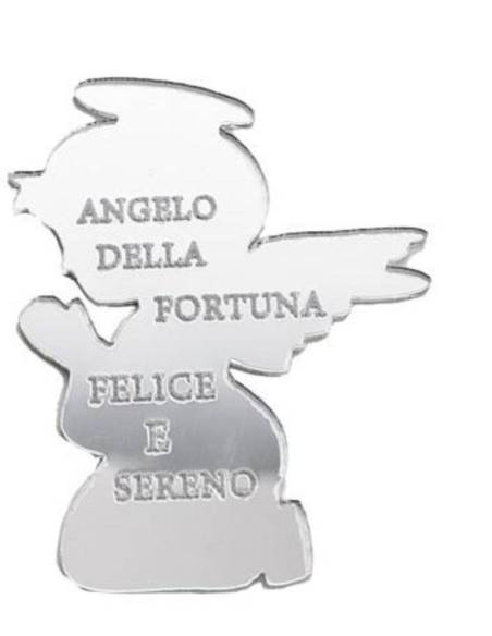 Bomboniere Cresima calamite angeli argento preghiera