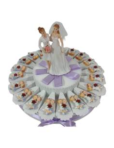 Idea bomboniere unione civile magnete moglie e moglie