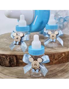 Battesimo portaconfetti biberon astuccio Topolino