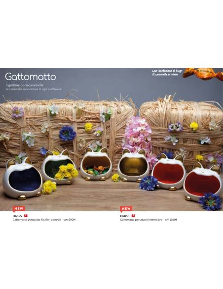 Gattomatto portatutto Cuorematto bomboniere utili