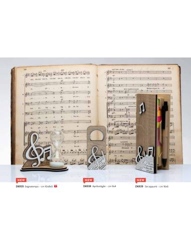 Bomboniere tema musica utili Cuorematto in legno | Sindy Bomboniere