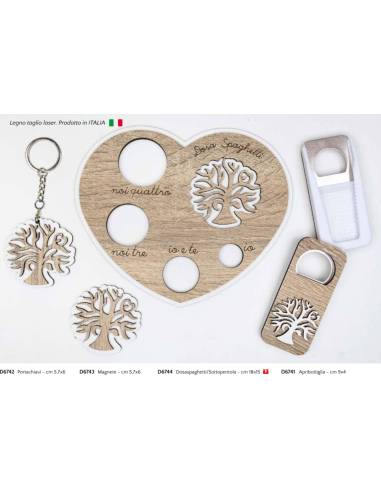 Bomboniere albero della vita Cuorematto utili | Sindy Bomboniere