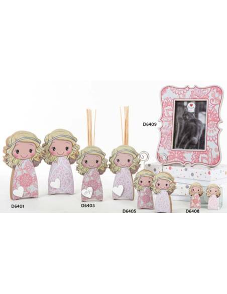 Cuorematto bomboniere comunione bambina angioletto