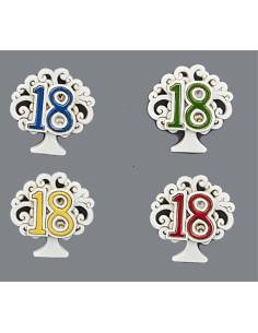 Albero della vita bomboniere per compleanno 18 anni calamita