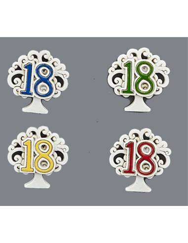 Albero della vita bomboniere per compleanno 18 anni calamita