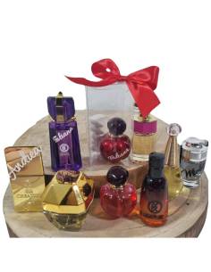 Profumi bomboniere equivalenti personalizzati con nome misti