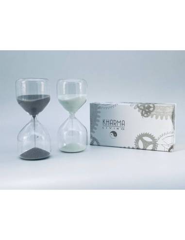 Idee bomboniere Matrimonio clessidre in vetro Kharma Living