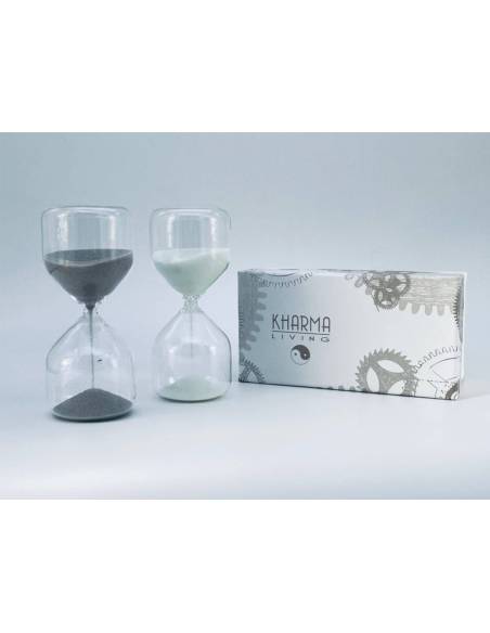 Idee bomboniere Matrimonio clessidre in vetro Kharma Living