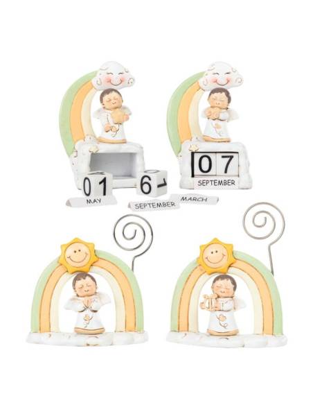 Cuorematto bomboniere arcobaleno Battesimo utili Kharma Living